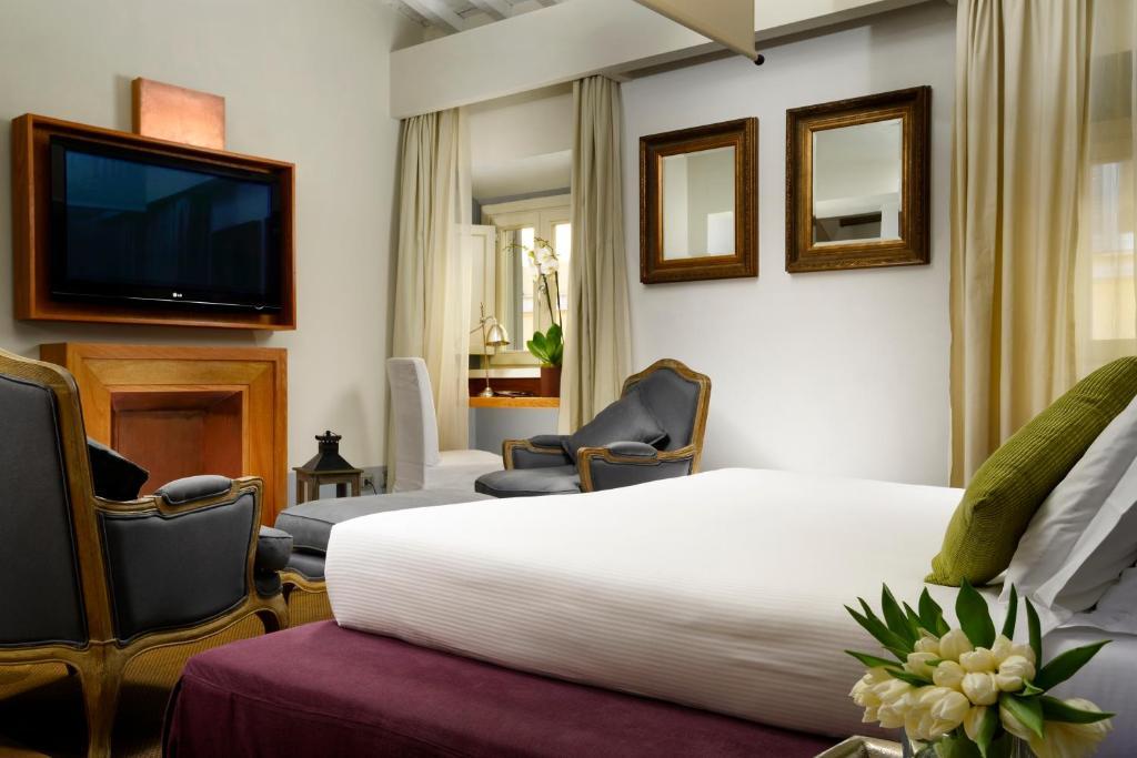 Hotel Mario De' Fiori 37 Řím Pokoj fotografie